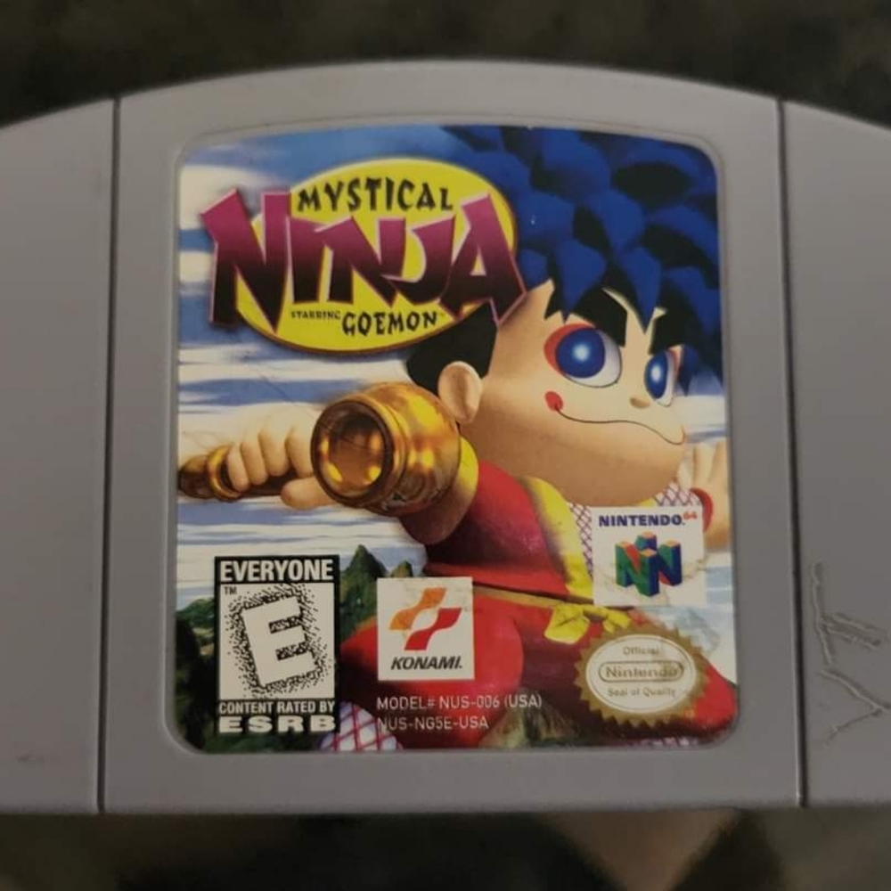 N64- Mystical Ninja Staring Goemon